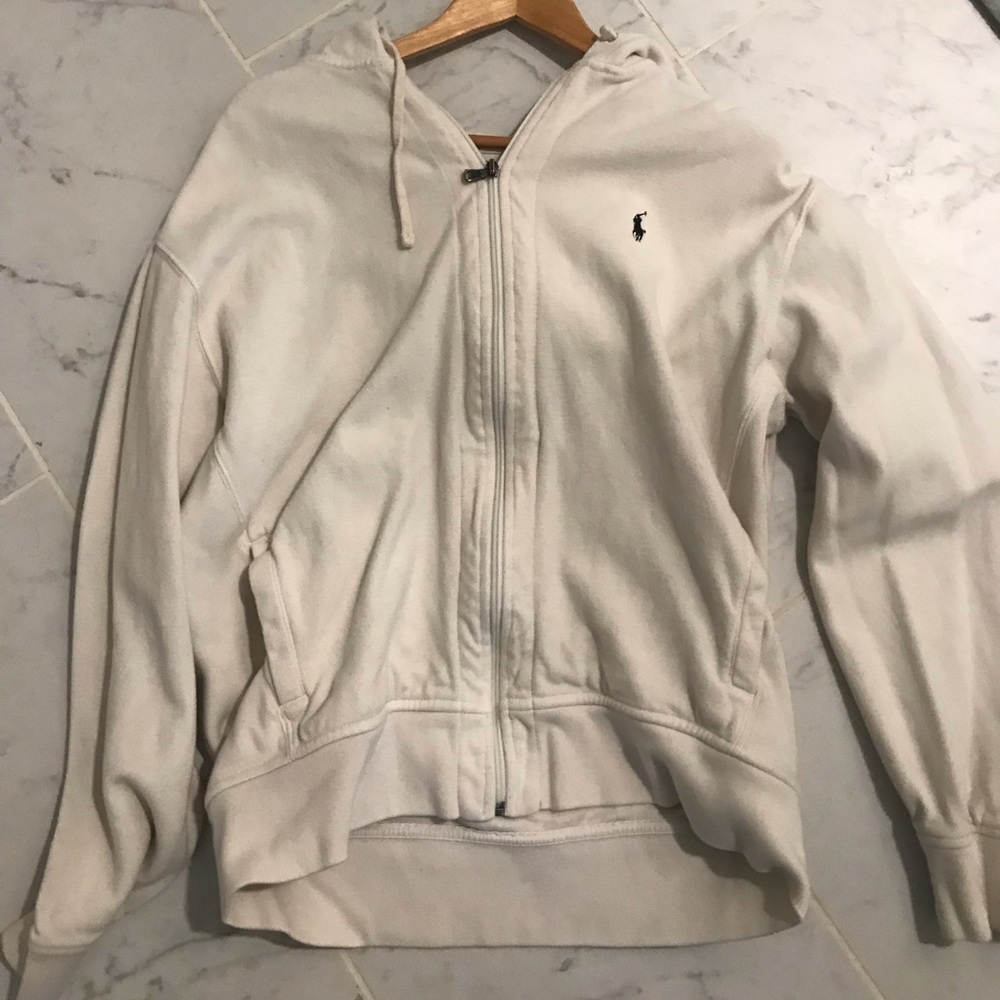 polo oversized zip up